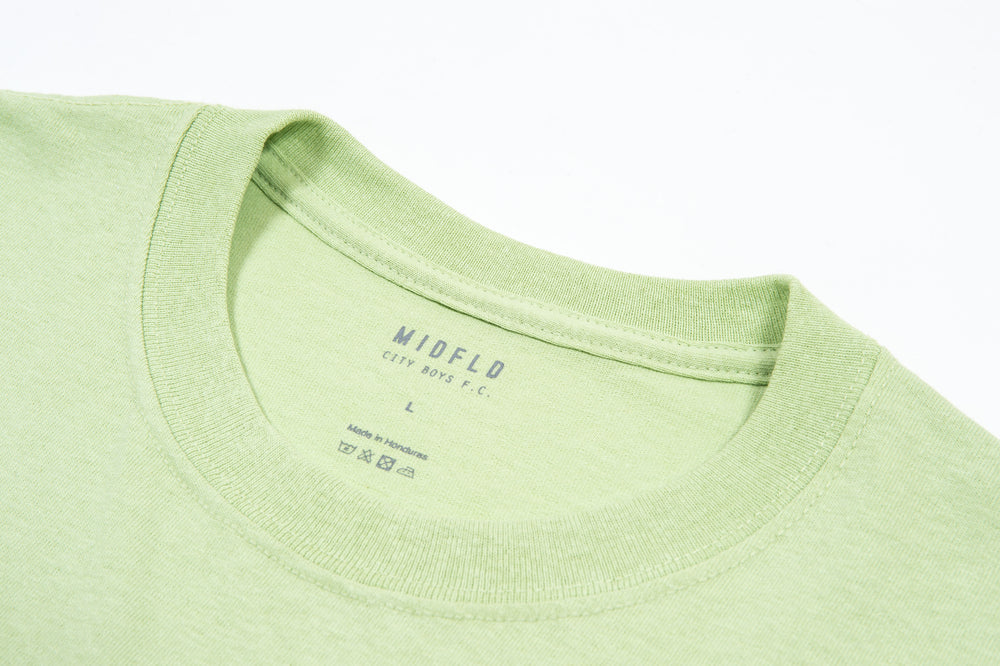 MIDFLD x CITY BOYS Captain Tee - Pistachio