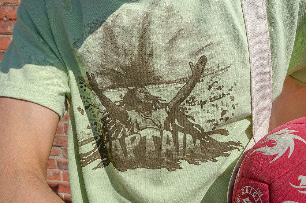 MIDFLD x CITY BOYS Captain Tee - Pistachio