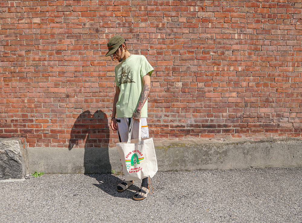 MIDFLD x CITY BOYS Captain Tee - Pistachio