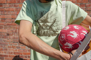 MIDFLD x CITY BOYS Captain Tee - Pistachio